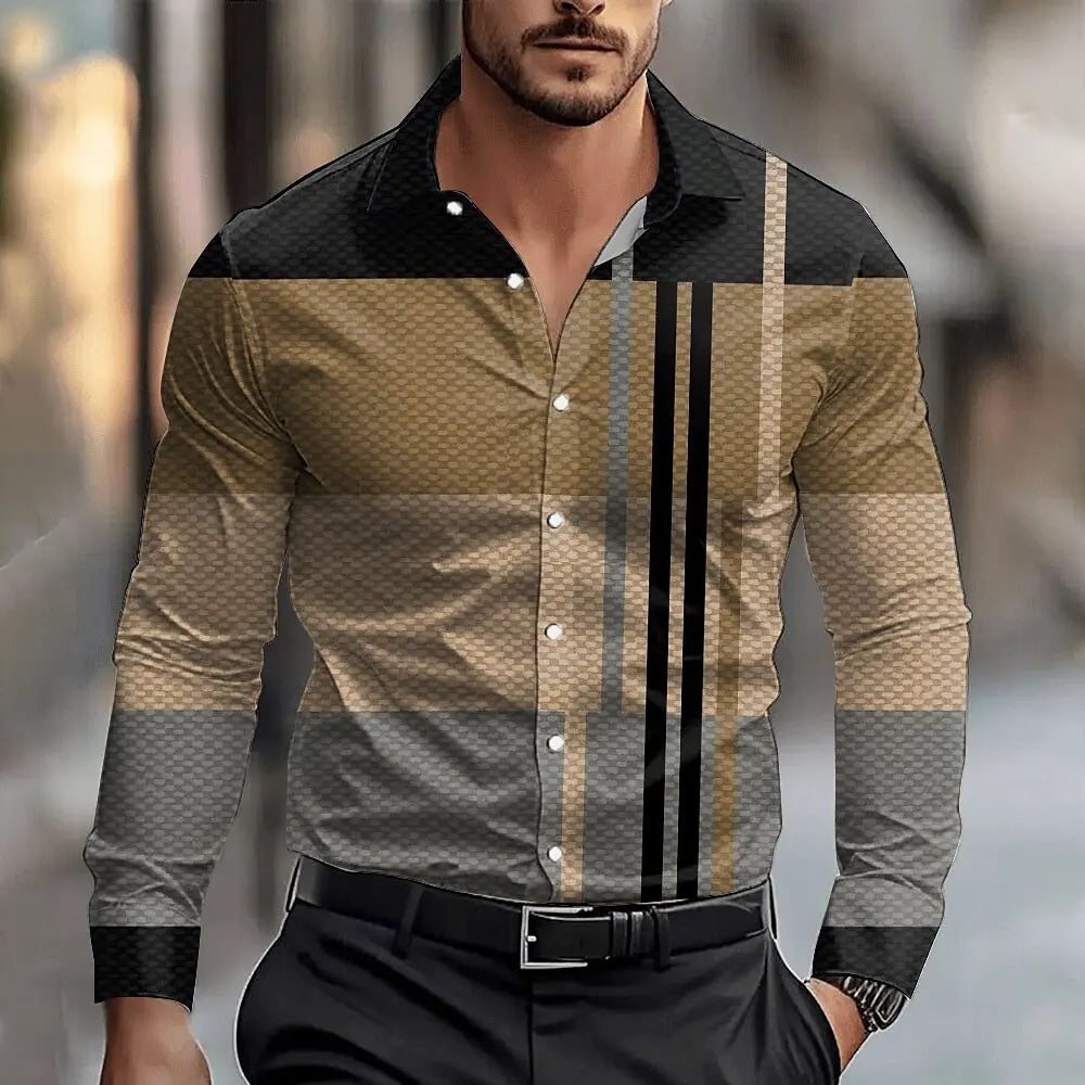 Camisa Social Masculina Hugo