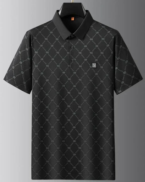 Camisa Social Masculina Manga Curta Jean