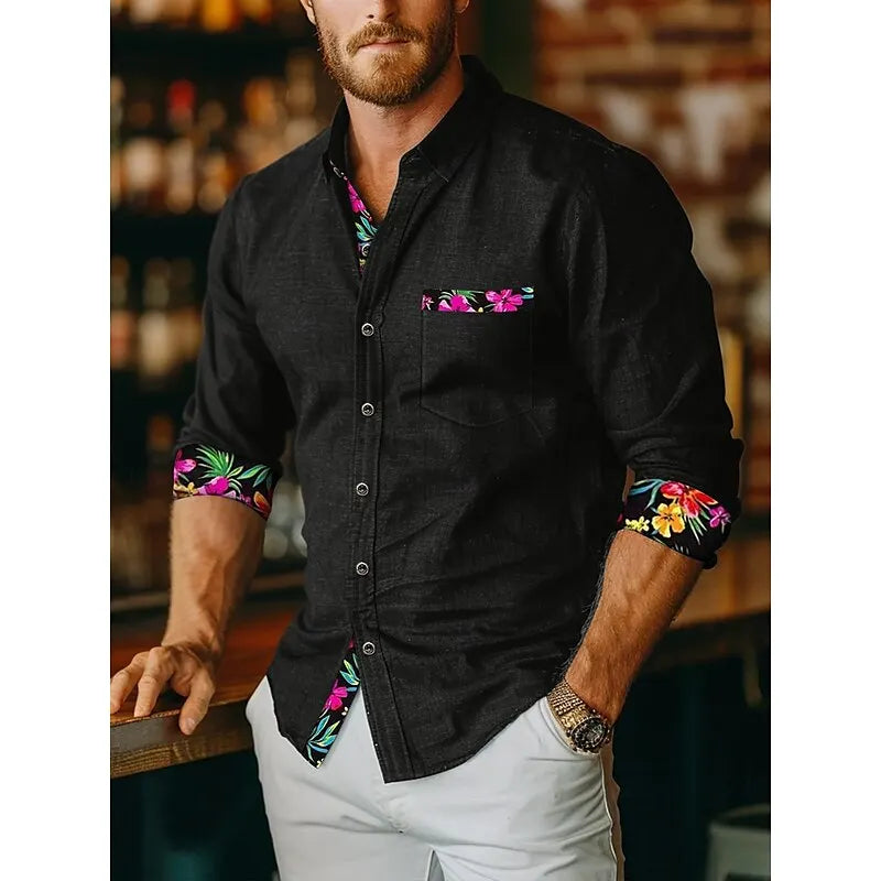 Camisa Social Masculina Hugo