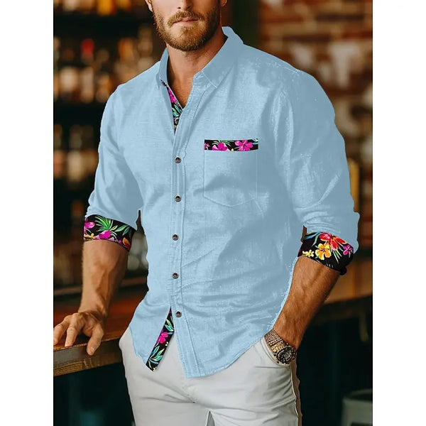 Camisa Social Masculina Hugo